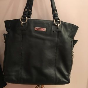 COPY - AUTHENTIC Coach handbag in black leather